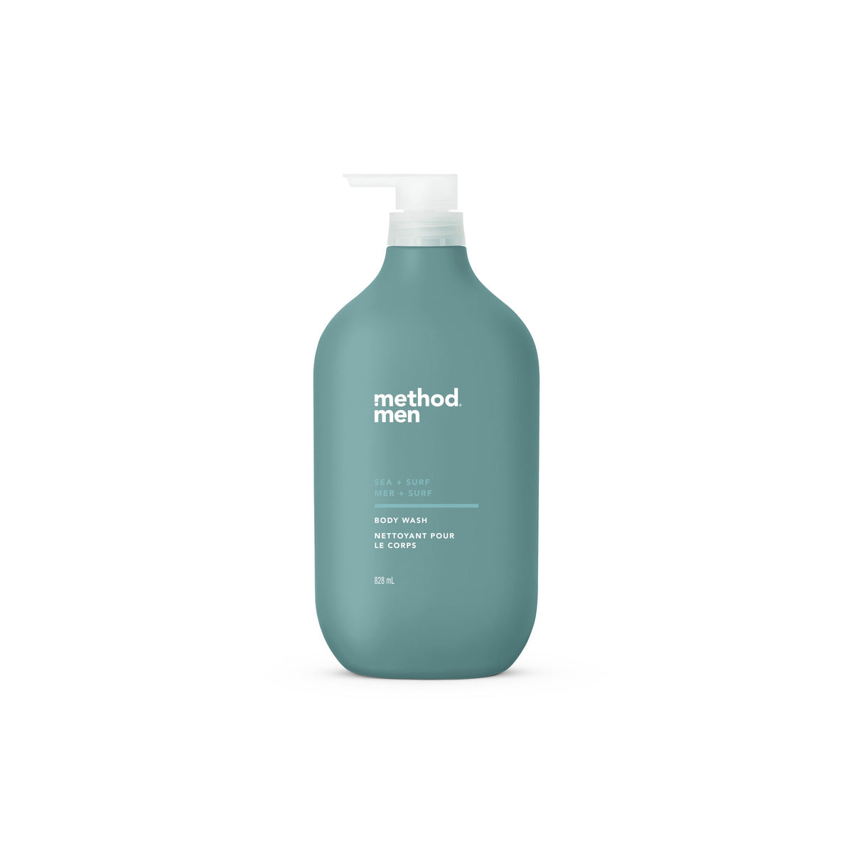 Method Men's Body Wash, 7 Scents - Sea + Surf / 828 ml