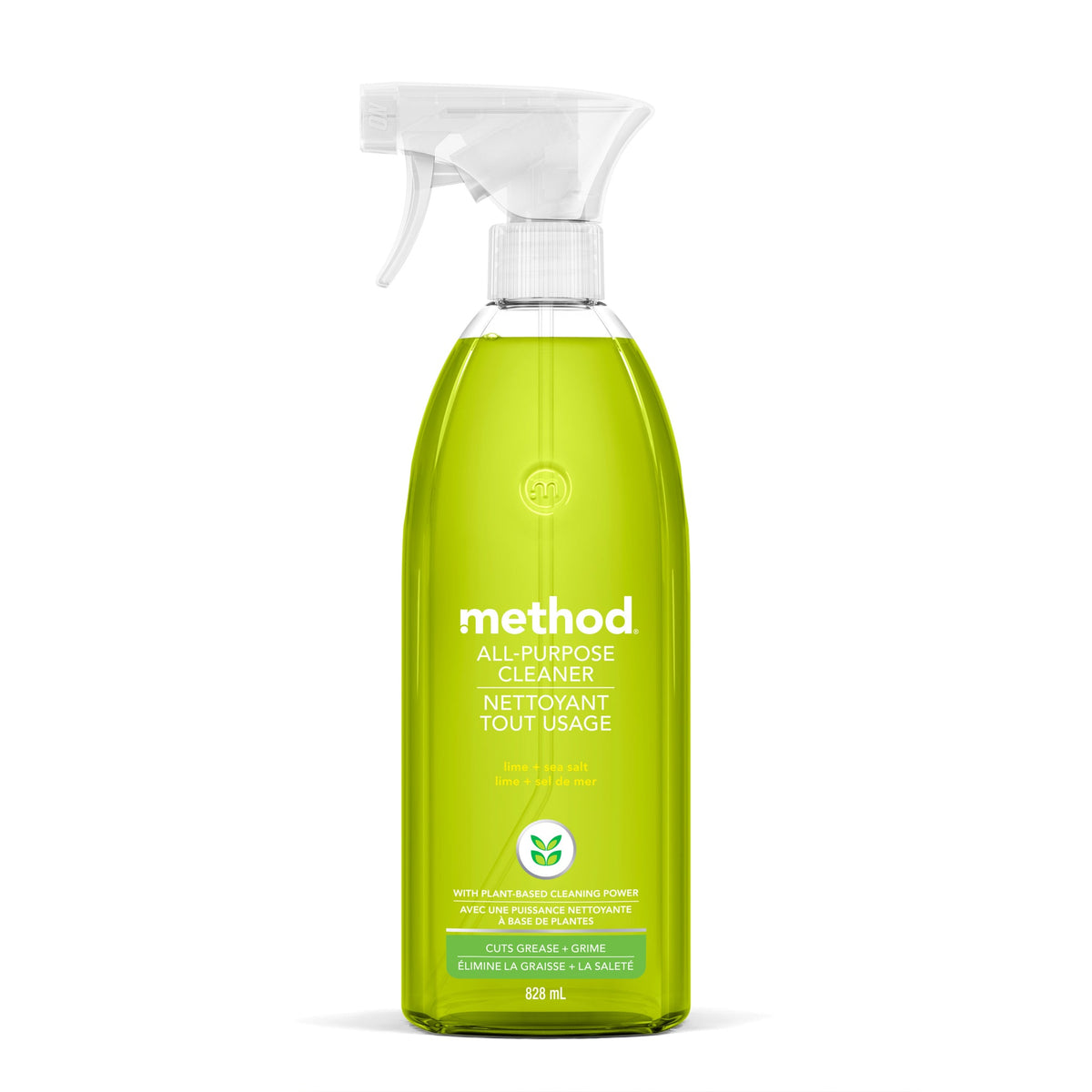 Method All-Purpose Cleaner Spray, Plant-Based, 828 ml - Lime + Sea Salt