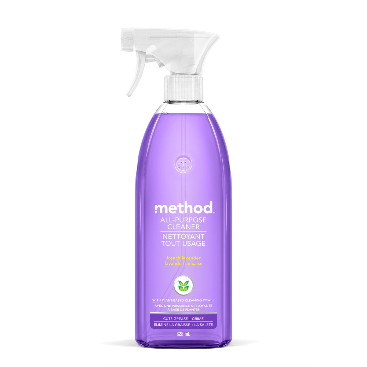 Method All-Purpose Cleaner Spray, Plant-Based, 828 ml - French Lavender