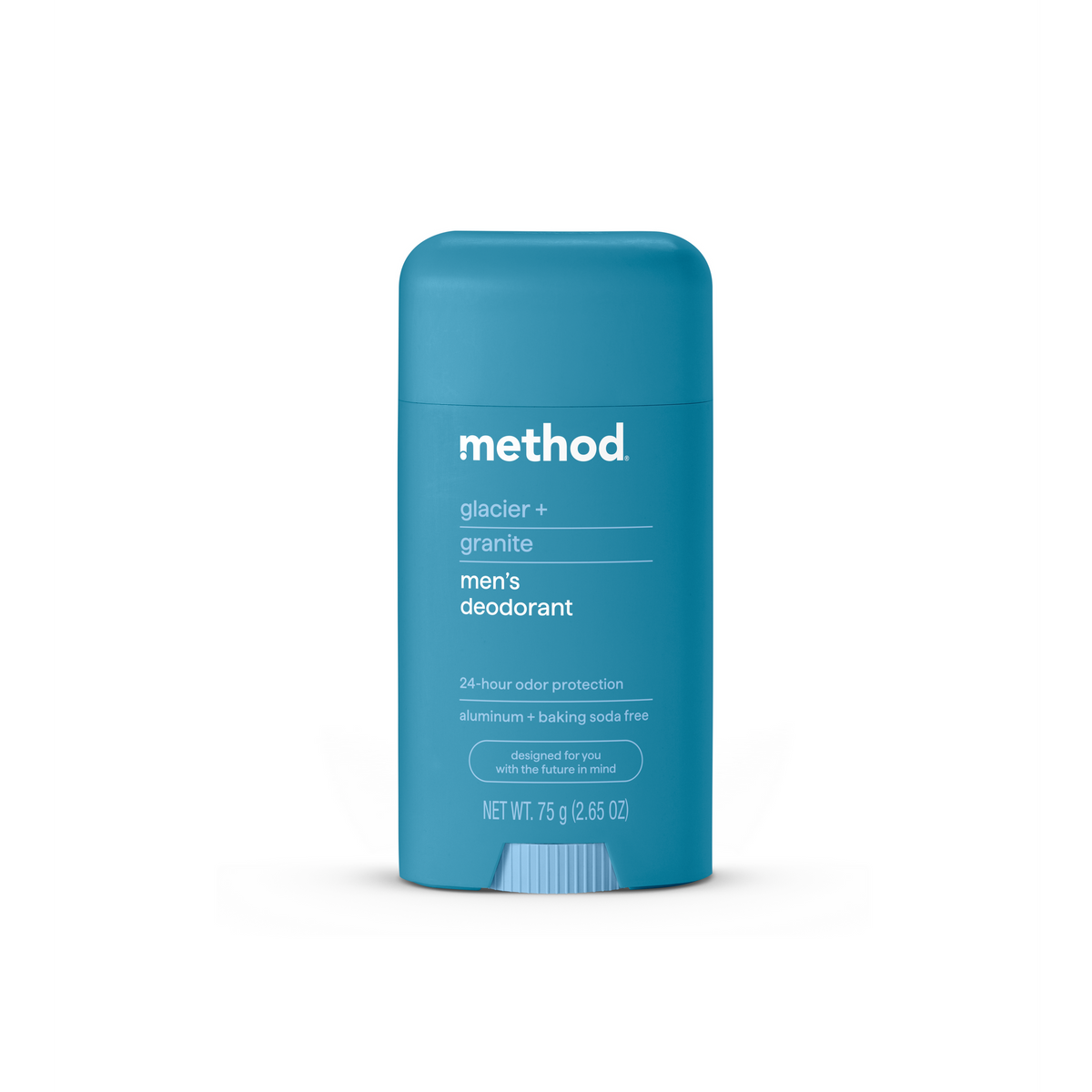 Method Aluminum-Free Deodorant, Baking Soda-Free, 75 g, 6 Scents - Glacier + Granite