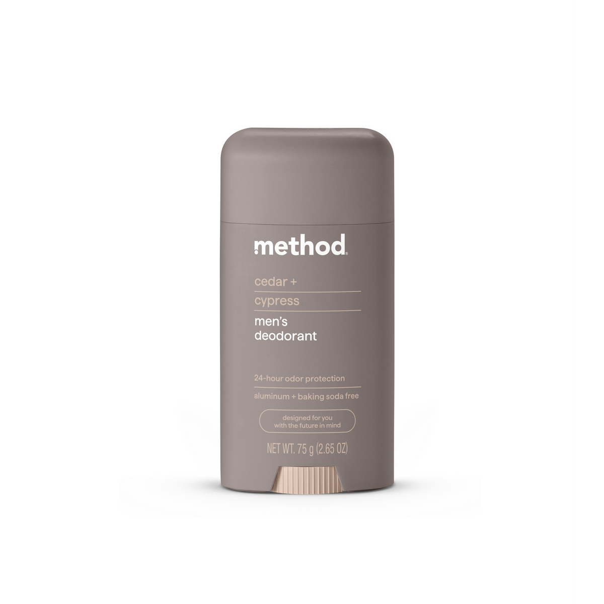 Method Aluminum-Free Deodorant, Baking Soda-Free, 75 g, 6 Scents - Cedar + Cypress