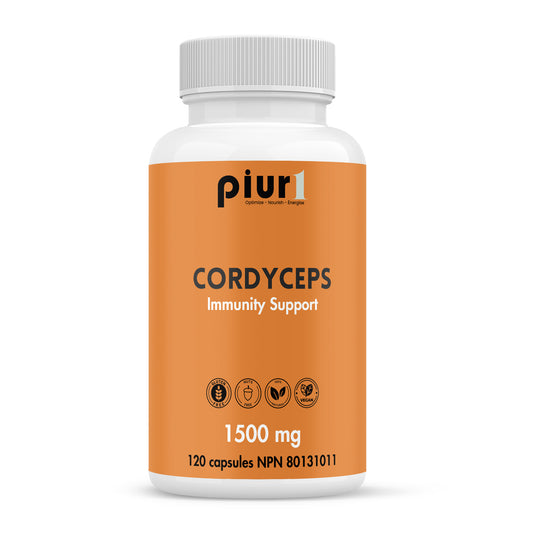 120 Vegetable Capsules | Piur1 Cordyceps Sinensis Capsules 120 Vegetable Capsules