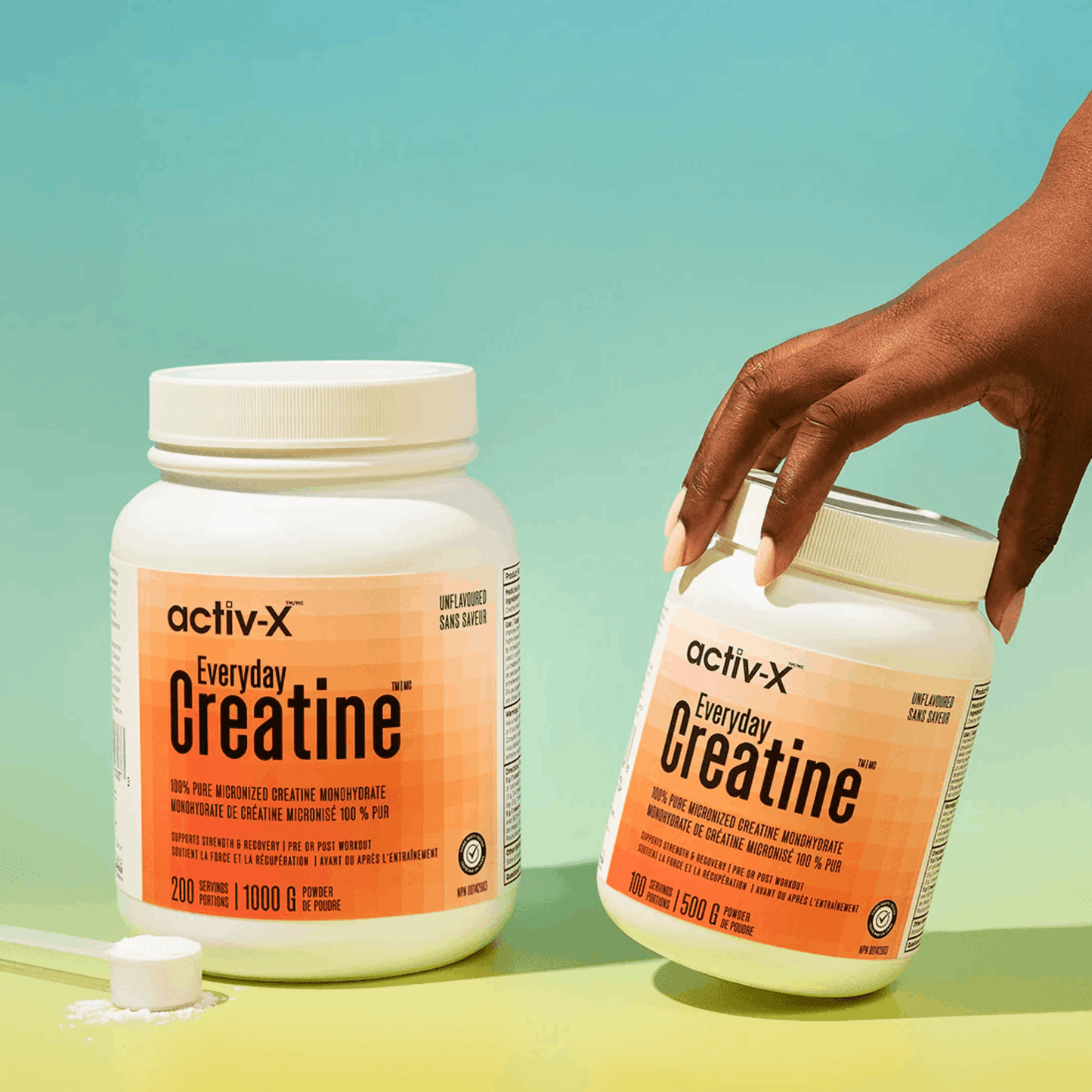 500g Unflavoured | Platinum Naturals Activ-X Everyday Creatine lifestyle image