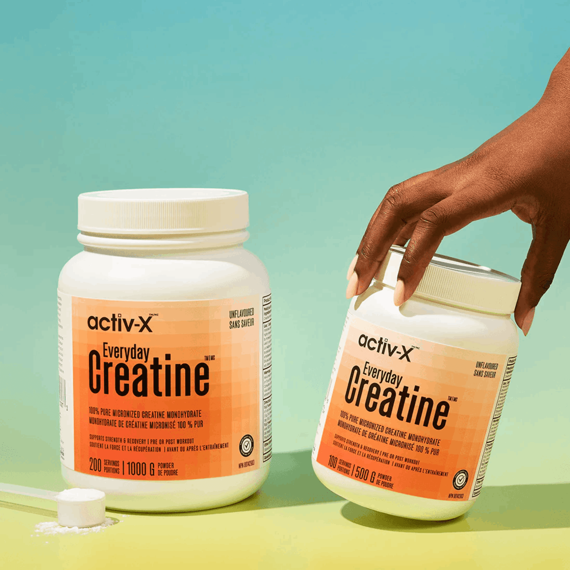 500g Unflavoured | Platinum Naturals Activ-X Everyday Creatine lifestyle image