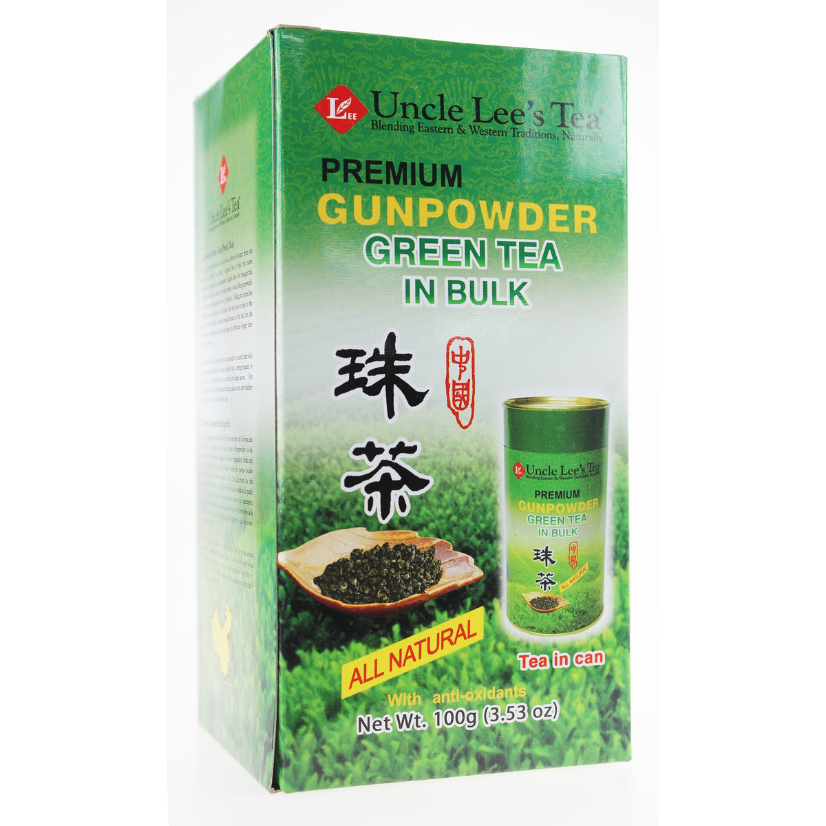 Uncle Lee's Premium Bulk Loose Leaf Tea Gunpowder Green Tea 150g