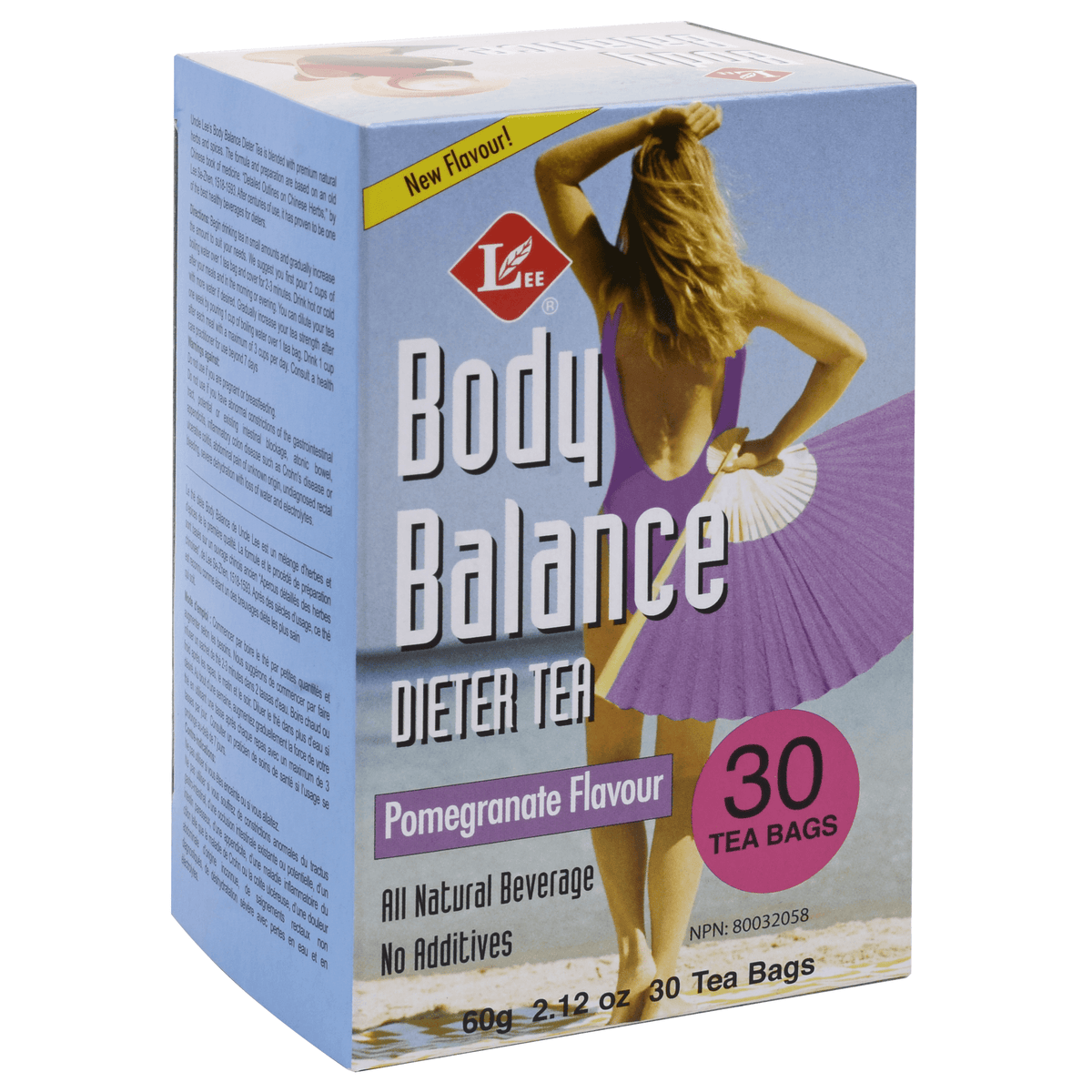 Uncle Lee's Body Balance Dieter Tea Pomegranate