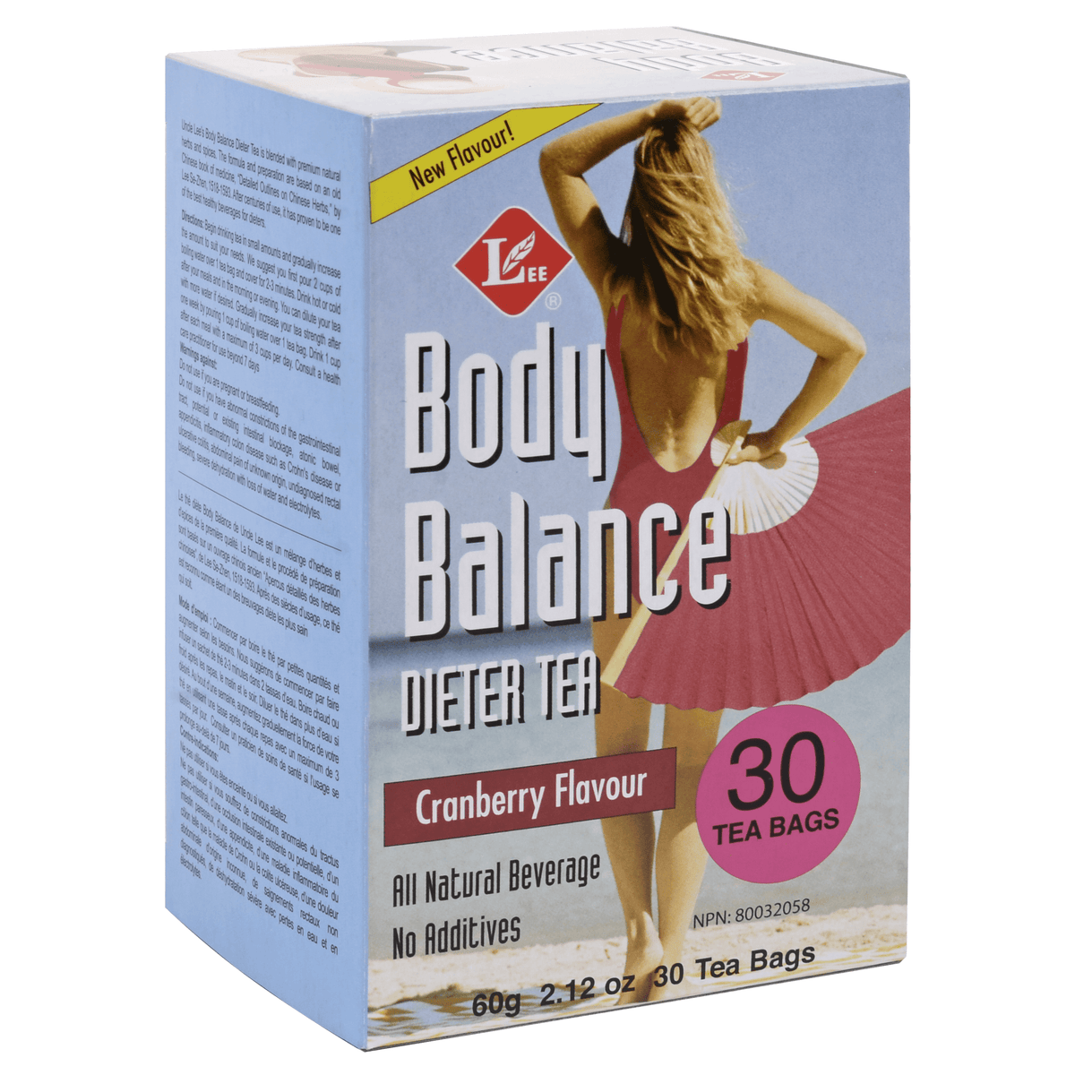 Uncle Lee's Body Balance Dieter Tea Cranberry