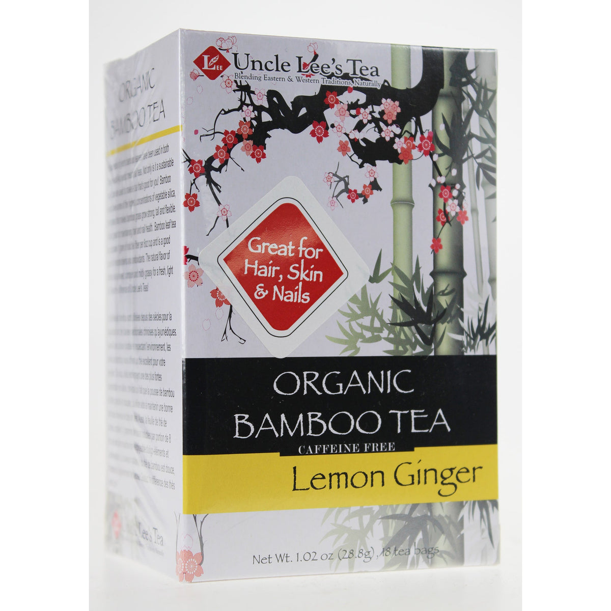 Uncle Lee's Organic Bamboo Tea Lemon Ginger