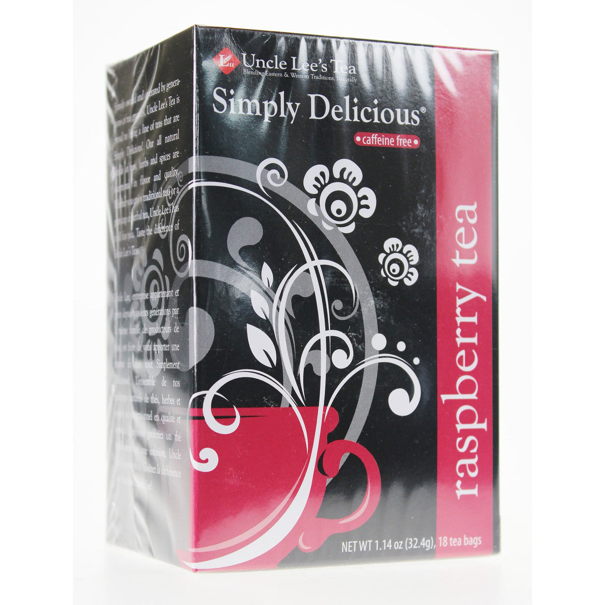 Uncle Lee's Simply Delicious Tea Raspberry