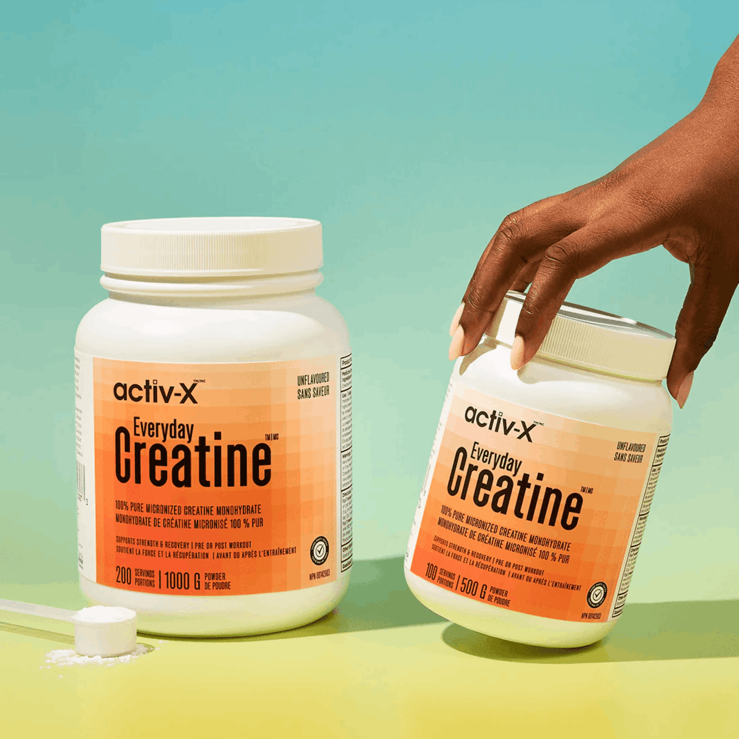 1000g Unflavoured | Platinum Naturals Activ-X Everyday Creatine nutrition facts