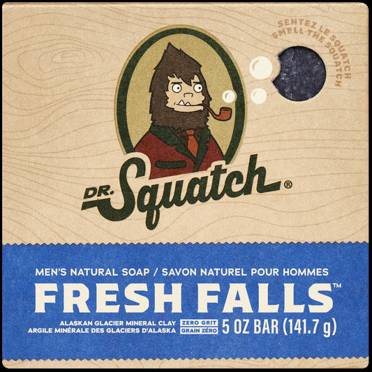 Dr. Squatch Fresh Falls Bar Soap