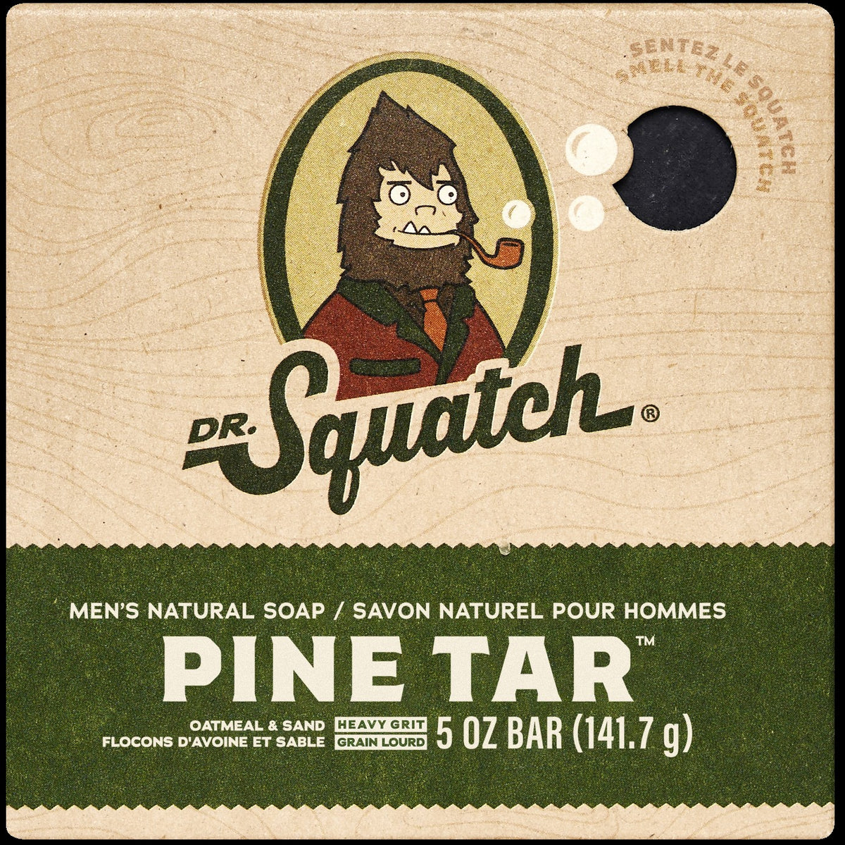 Dr. Squatch Pine Tar Bar Soap