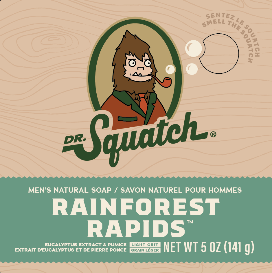 Dr. Squatch Rainforest Rapids Bar Soap