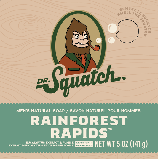 Dr. Squatch Rainforest Rapids Bar Soap