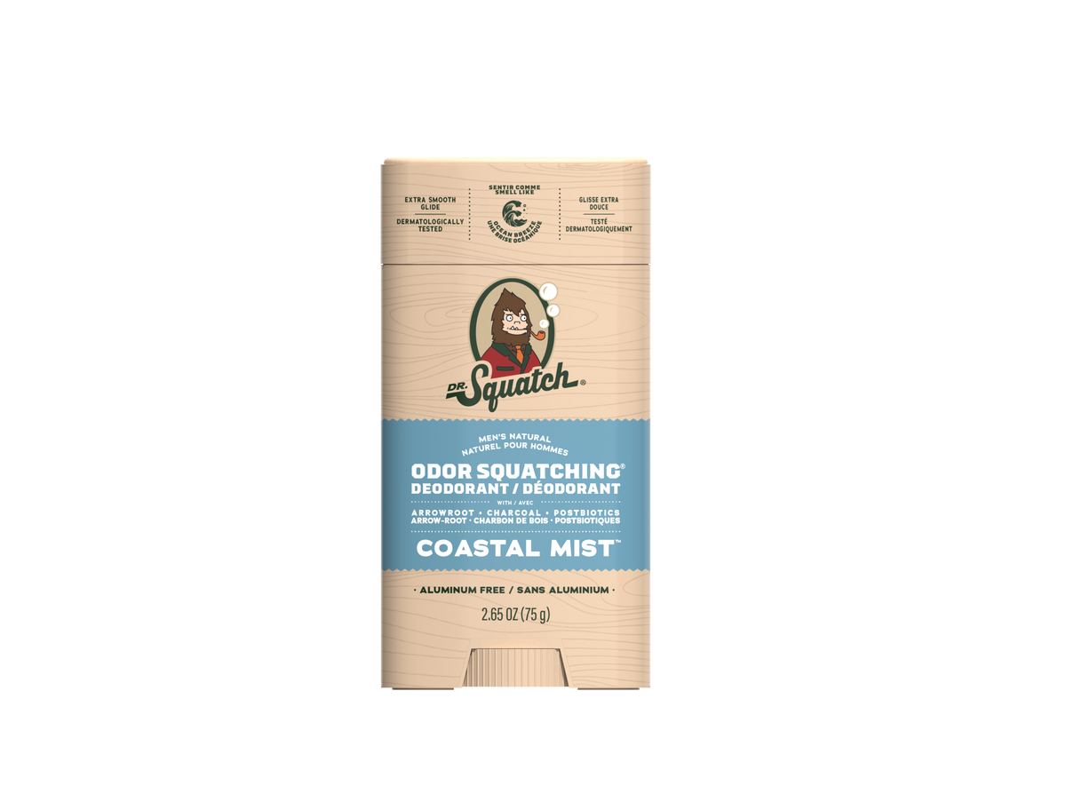 Dr. Squatch Wide Stick Deodorant Coastal Mist