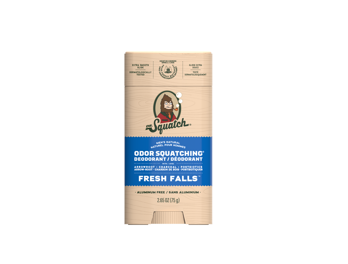 Dr. Squatch Wide Stick Deodorant Fresh Falls