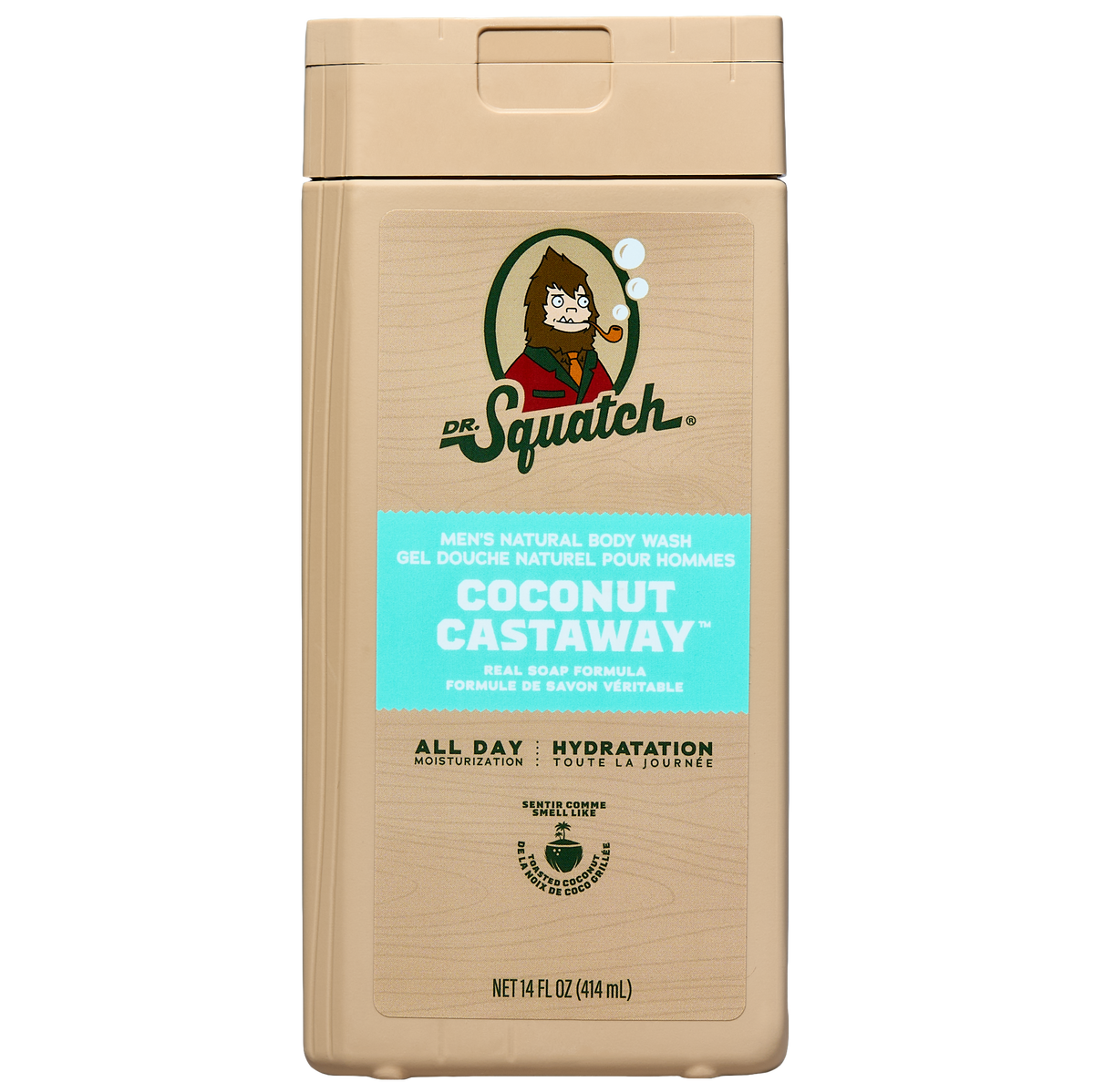 Dr. Squatch Natural Body Wash Coconut Castaway