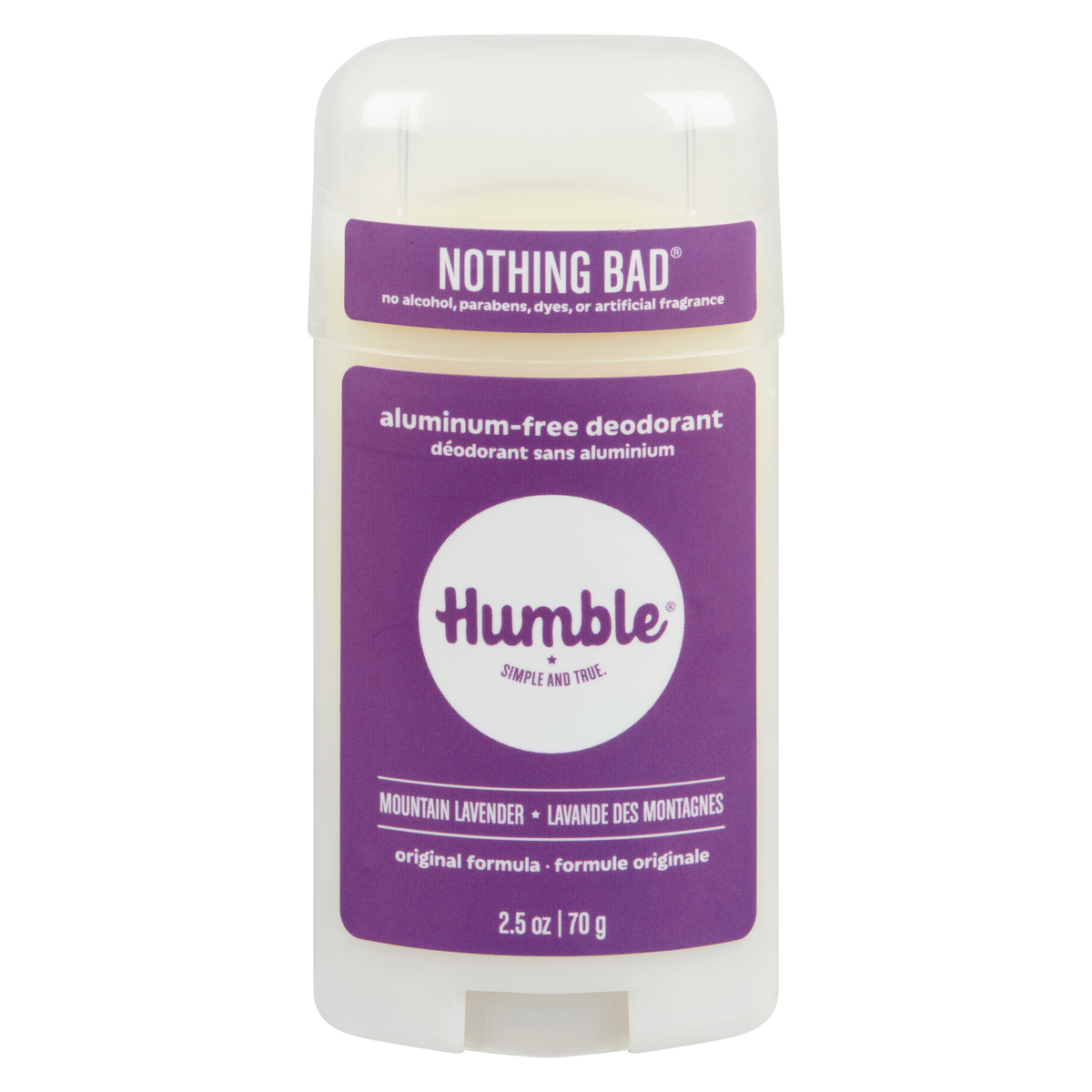 Humble Brands Original Formula Deodorant Mountain Lavender 70g Stick