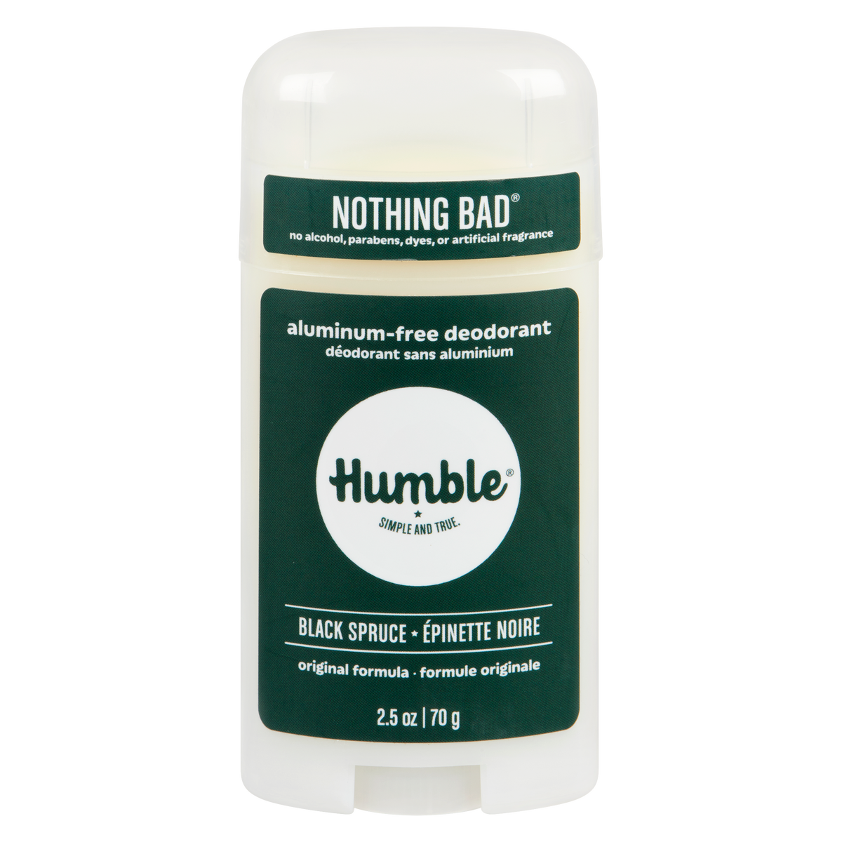 Humble Brands Original Formula Deodorant Black Spruce 70g Stick