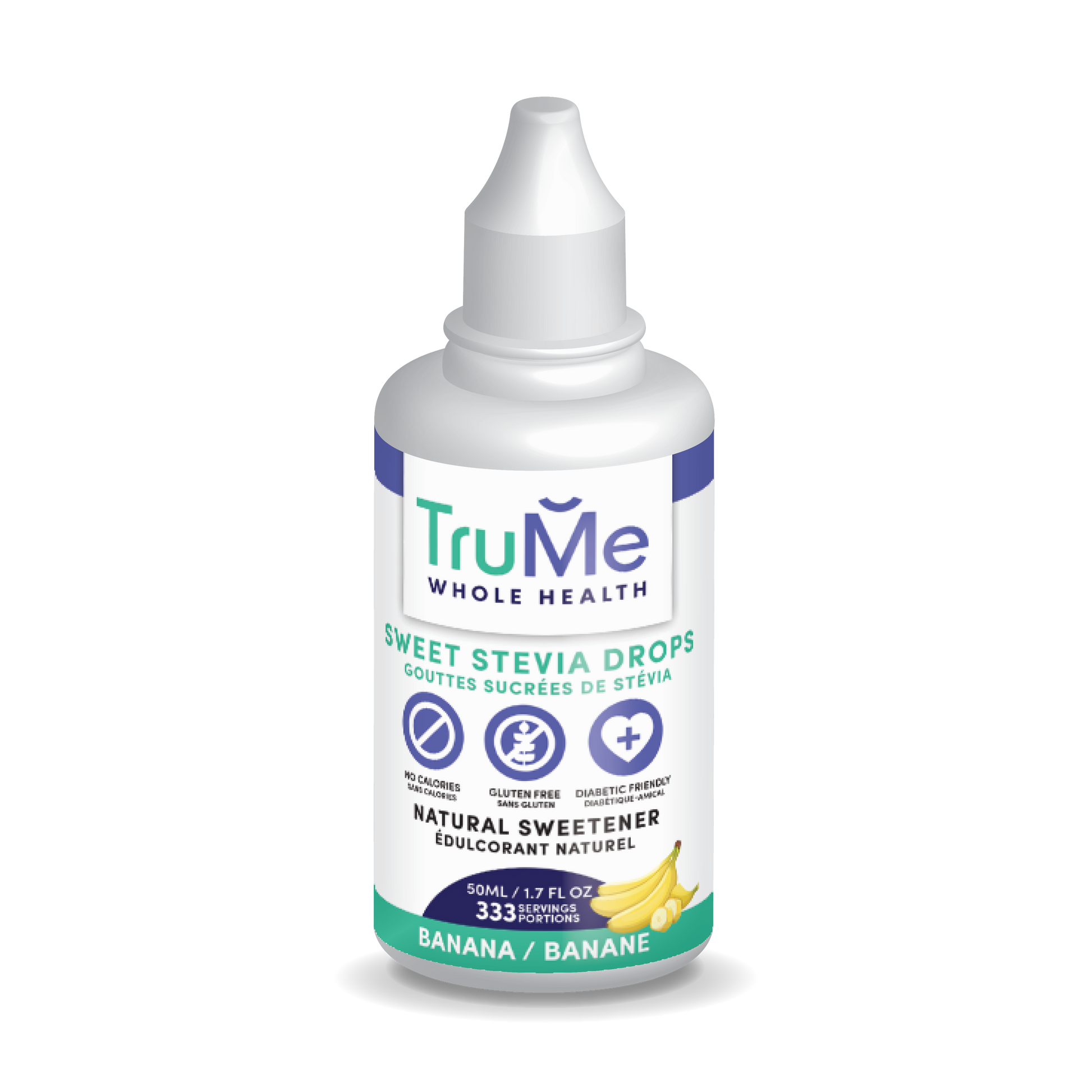 TruMe Sweet Stevia Drops 50ml Banana