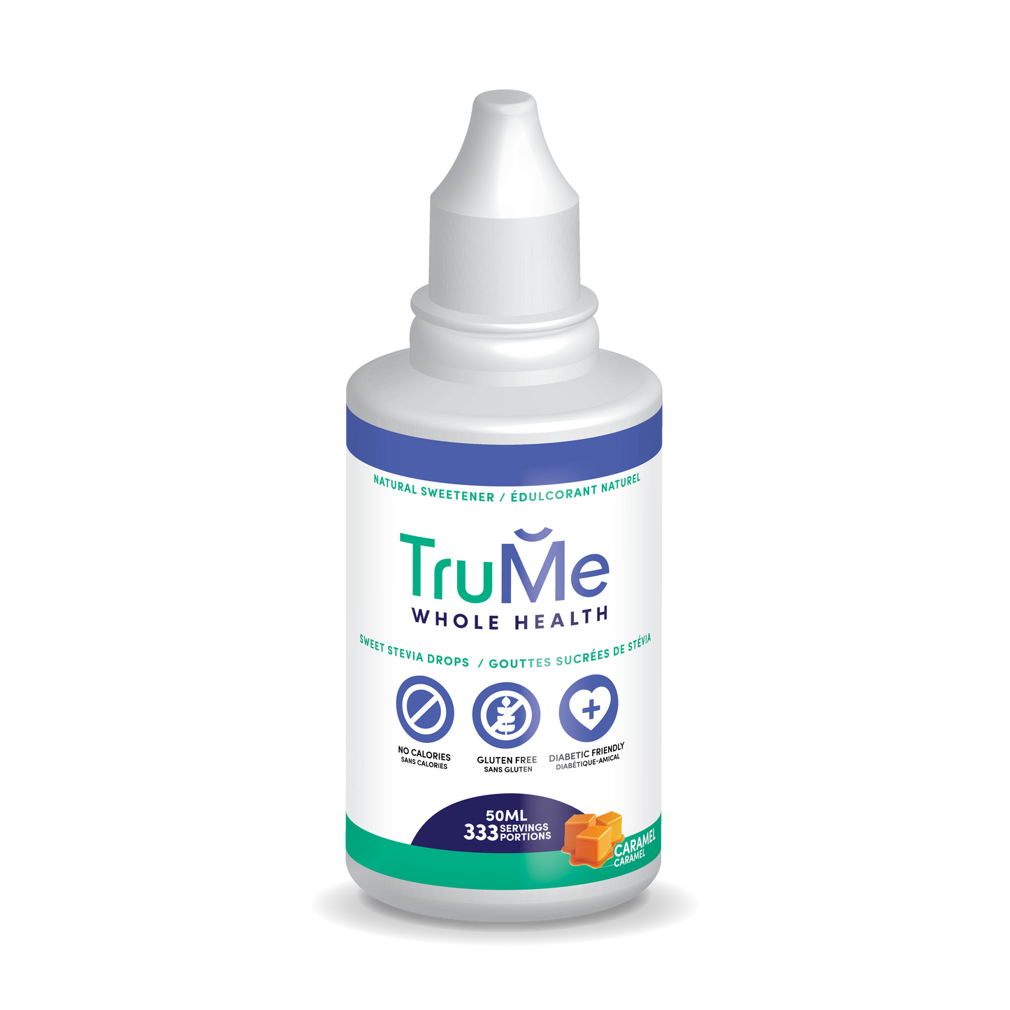TruMe Sweet Stevia Drops 50ml Caramel