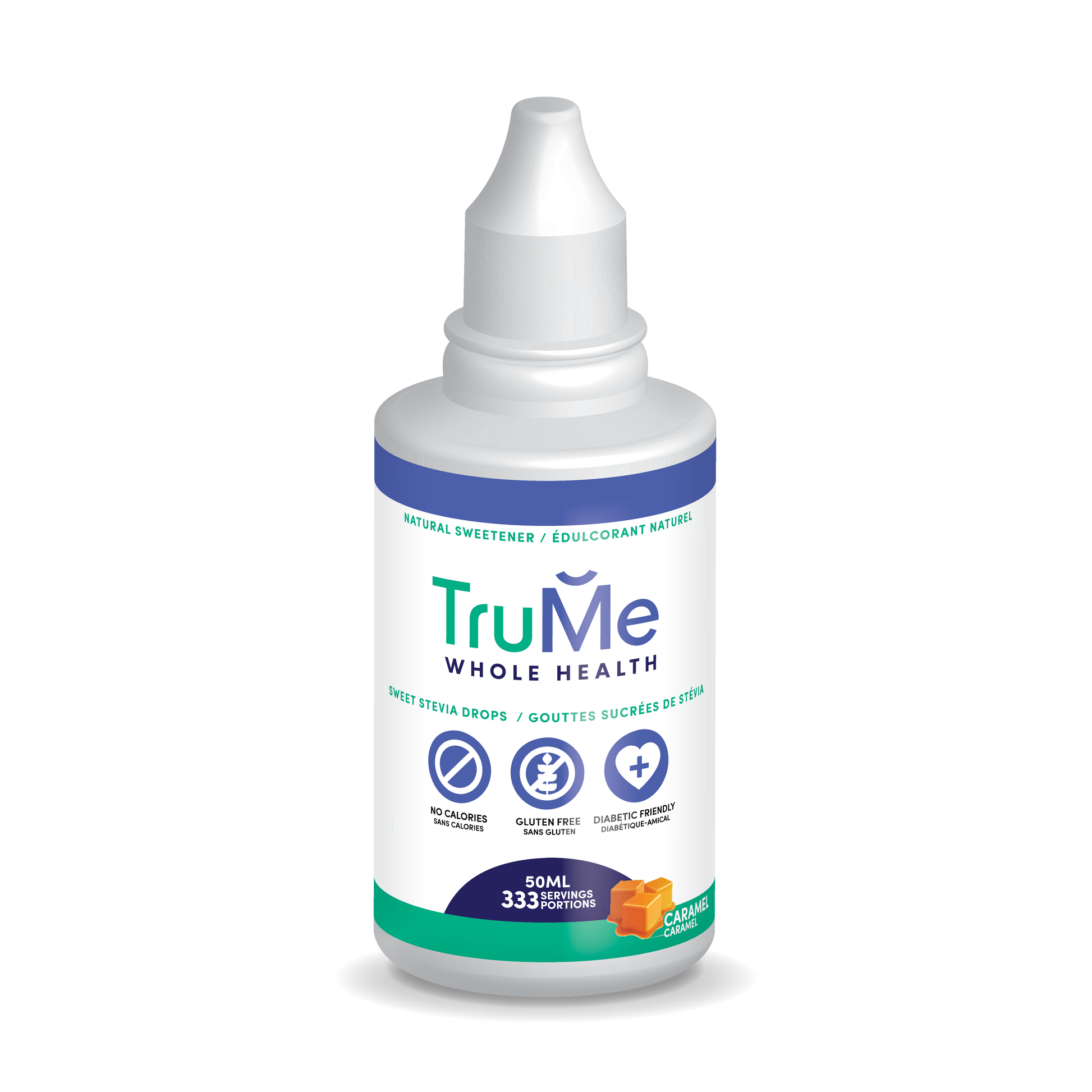 TruMe Sweet Stevia Drops 50ml Caramel