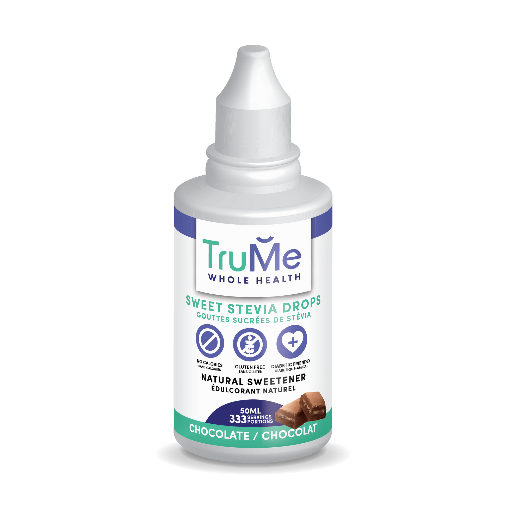 TruMe Sweet Stevia Drops 50ml Chocolate