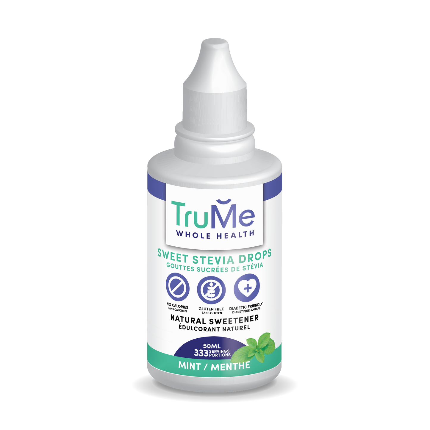 TruMe Sweet Stevia Drops 50ml Mint