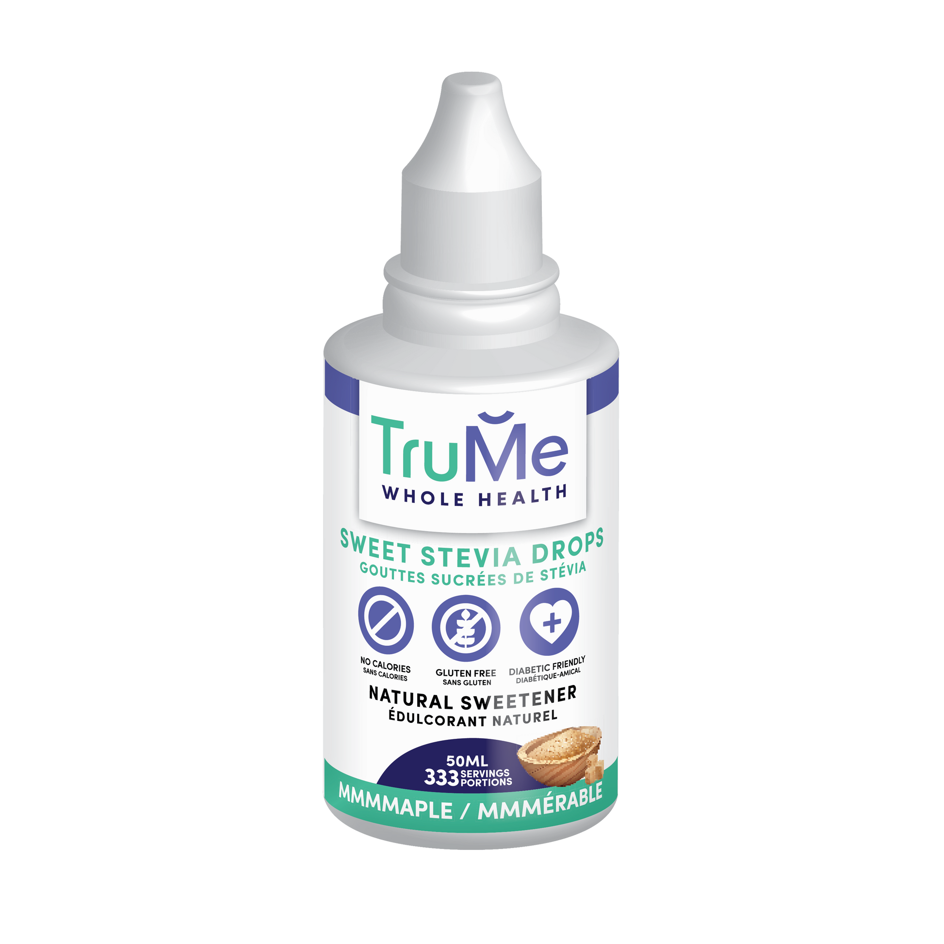 TruMe Sweet Stevia Drops 50ml Mmmmaple