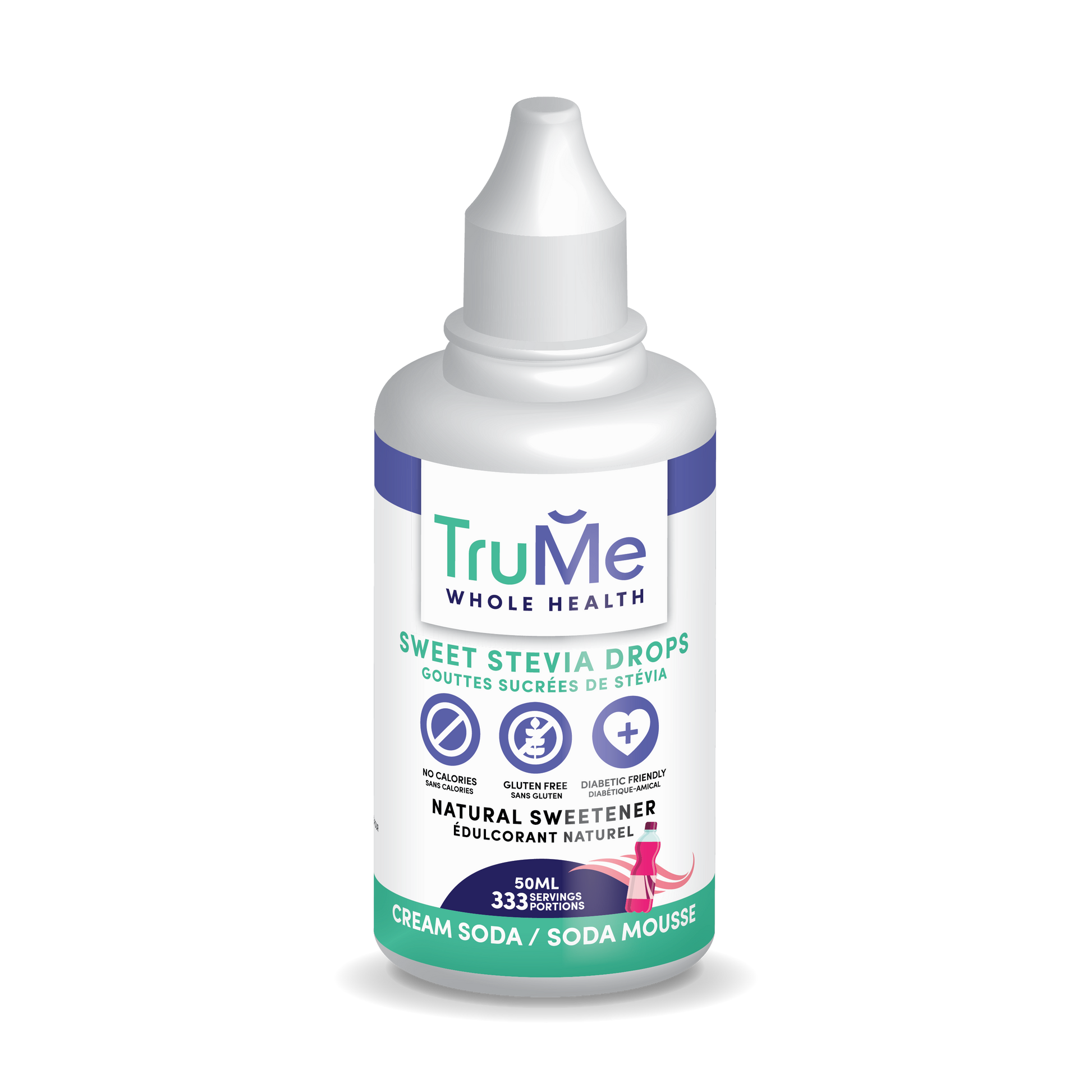 TruMe Sweet Stevia Drops 50ml Cream Soda