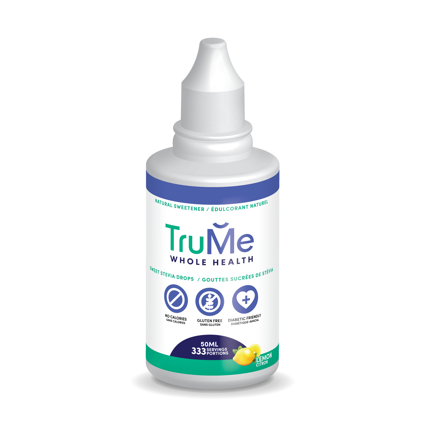 TruMe Sweet Stevia Drops 50ml Lemon