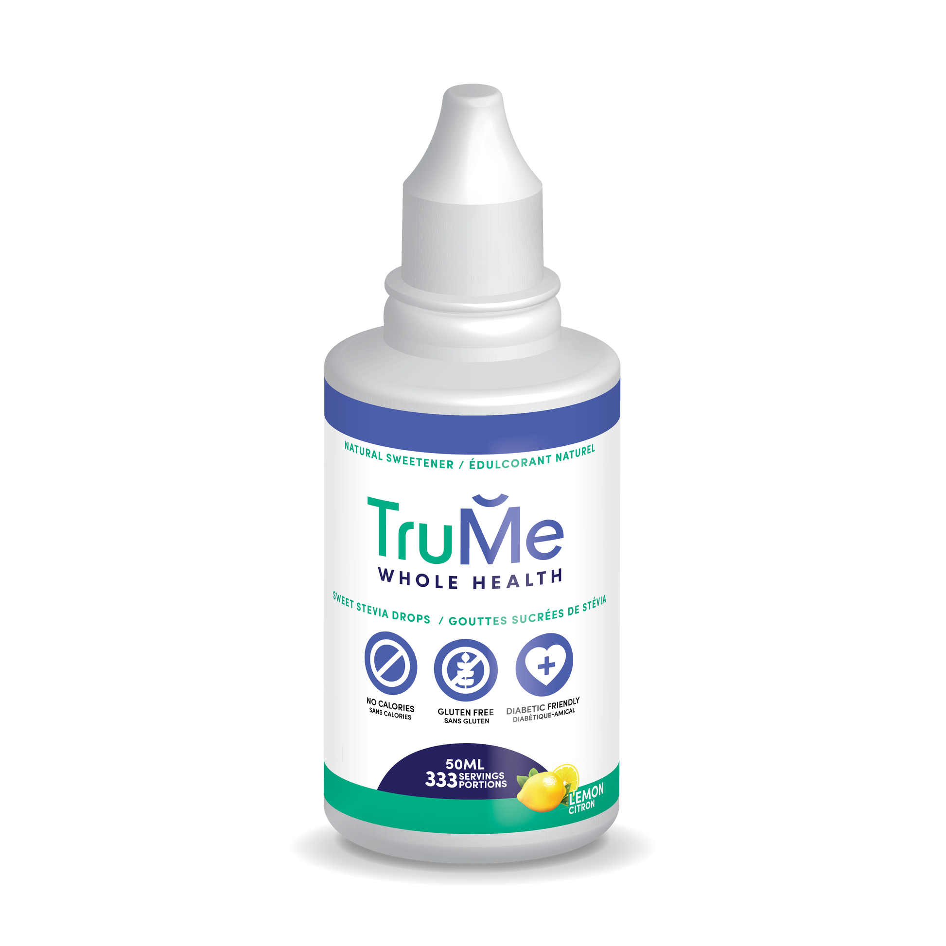 TruMe Sweet Stevia Drops 50ml Lemon