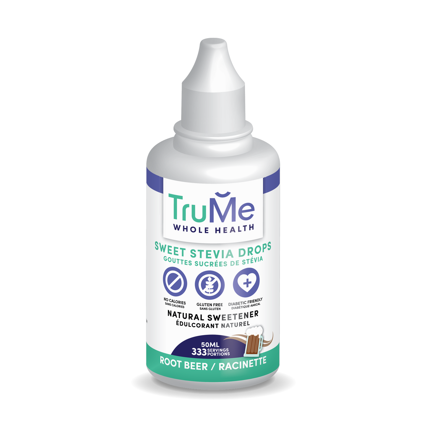 TruMe Sweet Stevia Drops 50ml Root Beer