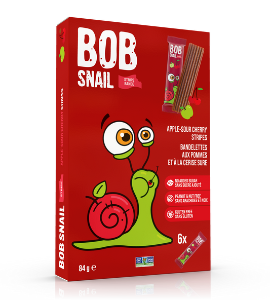 Bob Snail Fruit Stripes Apple-Sour Cherry