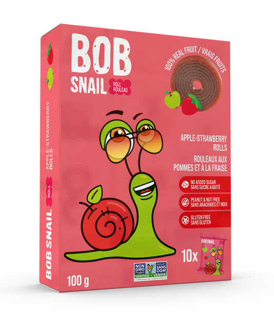 Bob Snail Fruit Rolls Apple-Strawberry