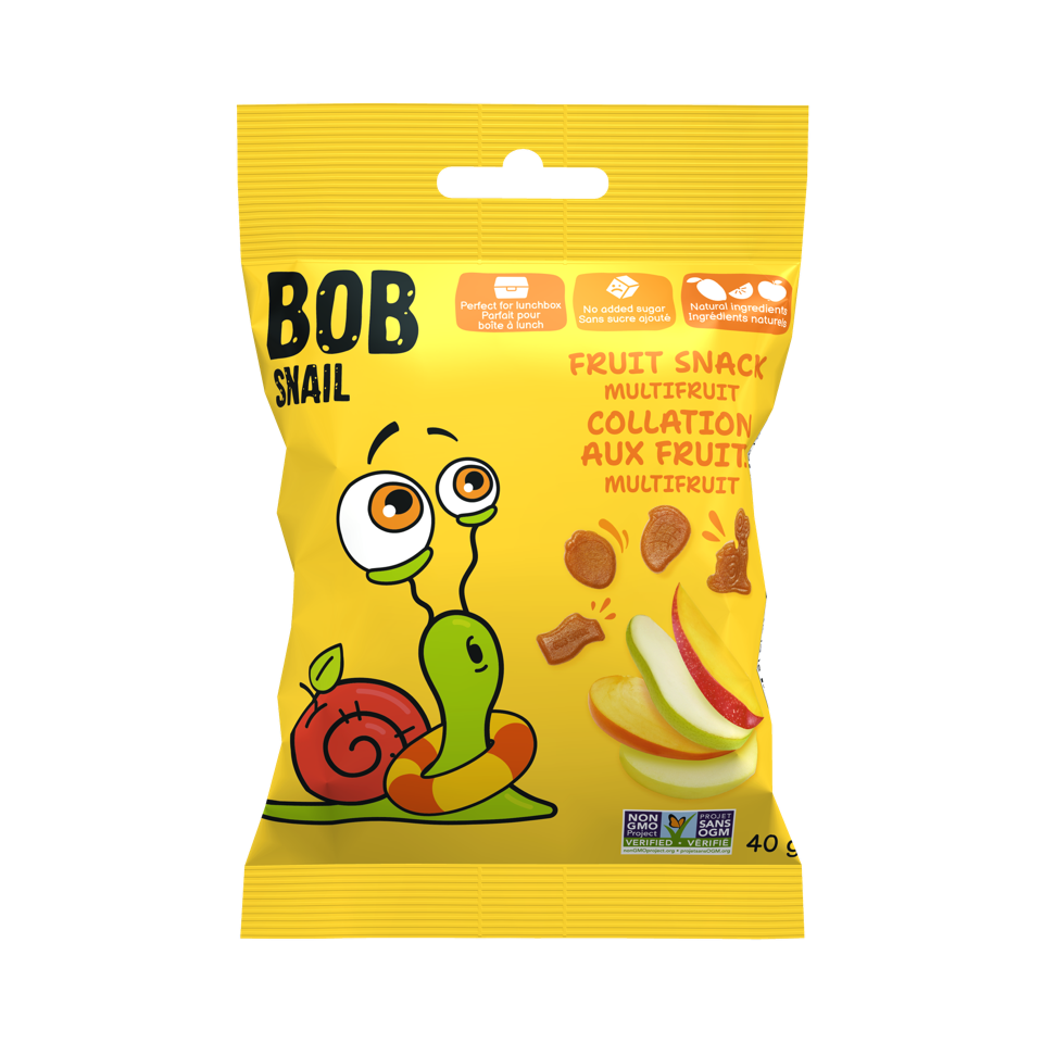 Bob Snail Fruit Snack MultiFruit