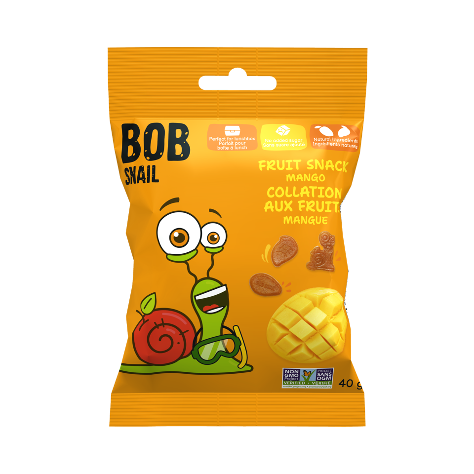 Bob Snail Fruit Snack Mango