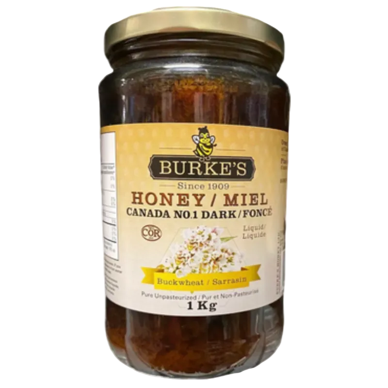 Burke's Buckwheat Liquid Honey 1kg