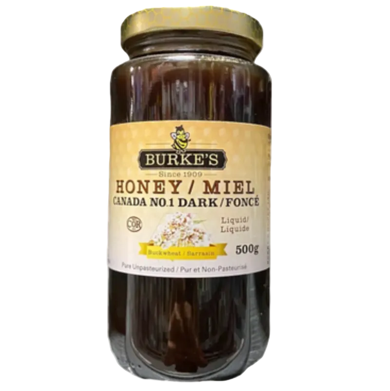 Burke's Buckwheat Liquid Honey 500g