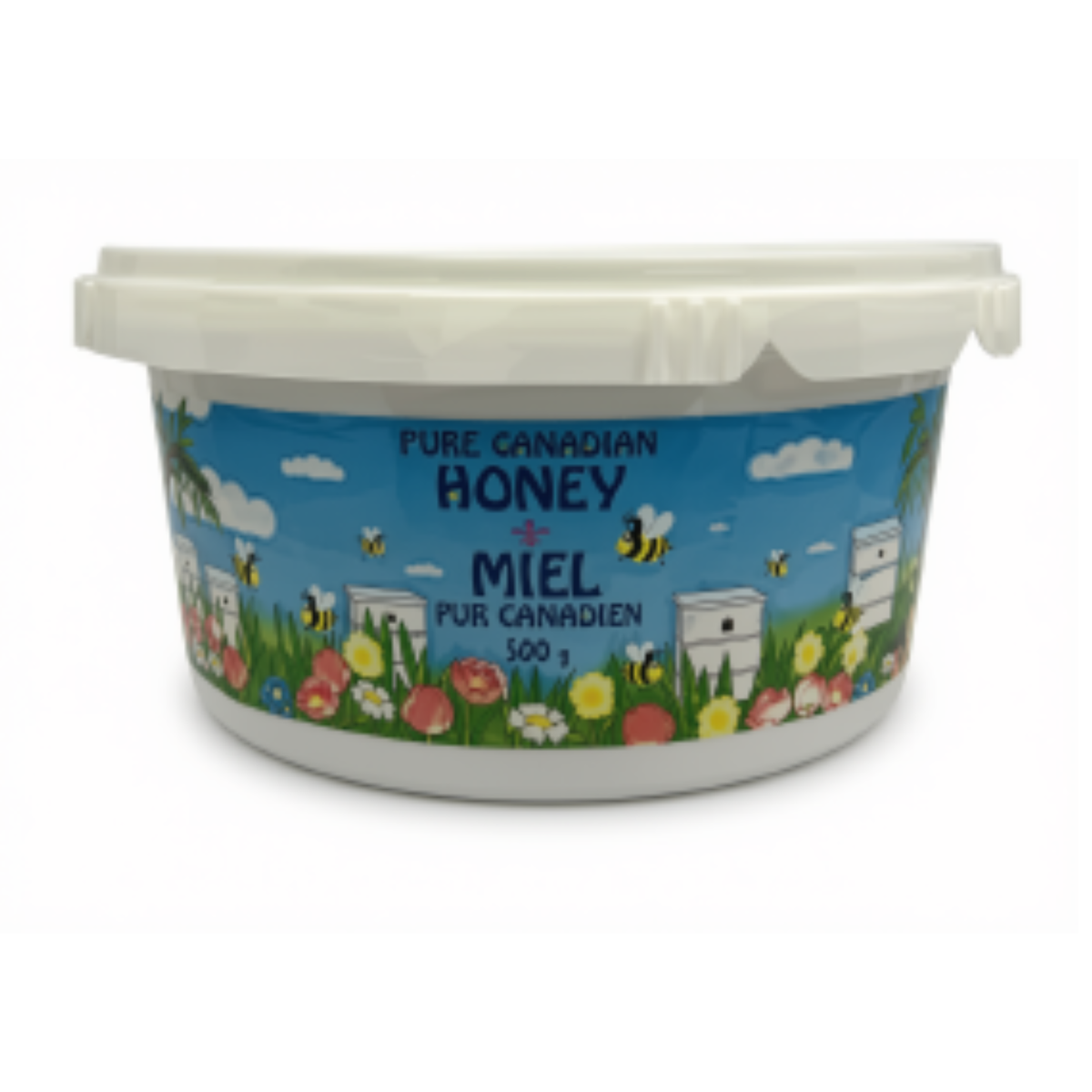 500g | Burke's Clover Creamed Honey, Smooth Spreadable Tub

