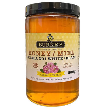 Burke's Clover Liquid Honey 500g