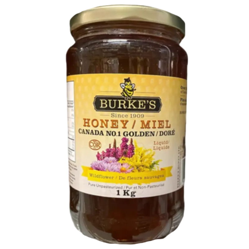 Burke's Wildflower Liquid Honey 1kg