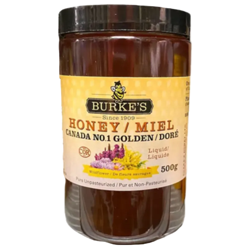 Burke's Wildflower Liquid Honey 500g