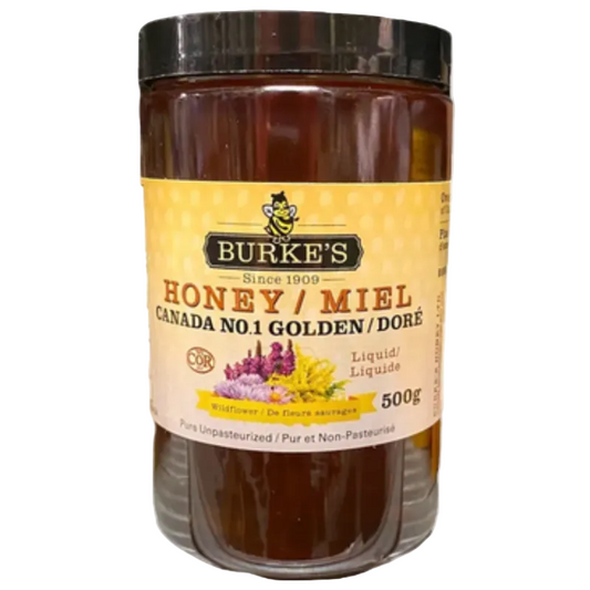 Burke's Wildflower Liquid Honey 500g