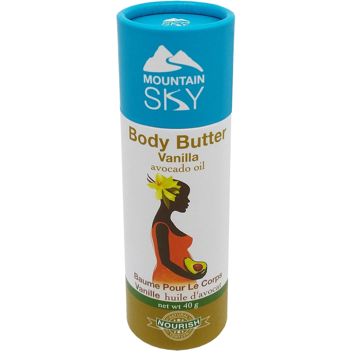 Mountain Sky Vanilla Body Butter in Eco-Tube, 40g