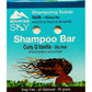 Mountain Sky Shampoo Bar, 6 Scents, 60g - Curly Q Vanilla