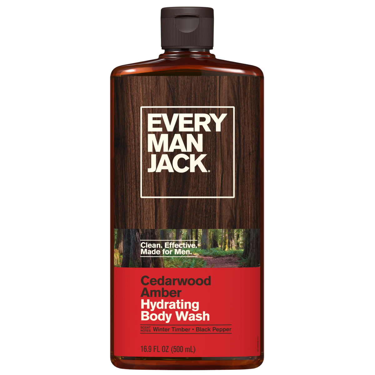 Every Man Jack Body Wash, Cedarwood 500ml