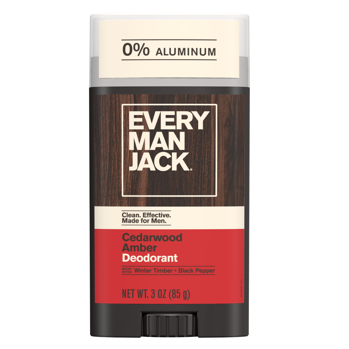 Every Man Jack Aluminum-Free Deodorant, Cedarwood