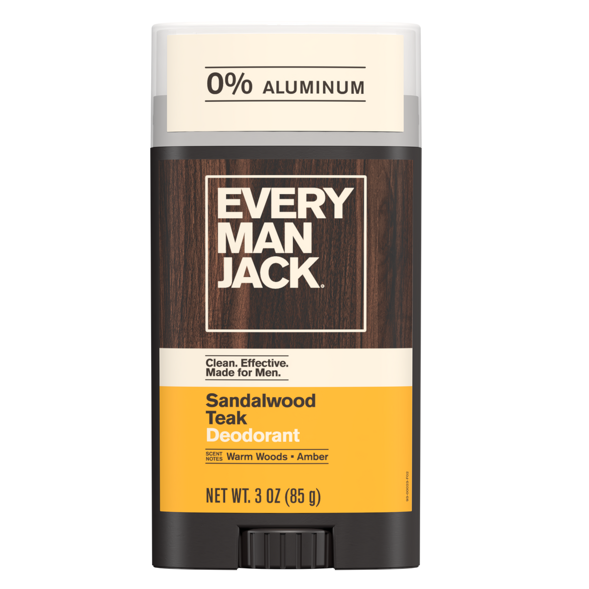 Every Man Jack Aluminum-Free Deodorant, Sandalwood