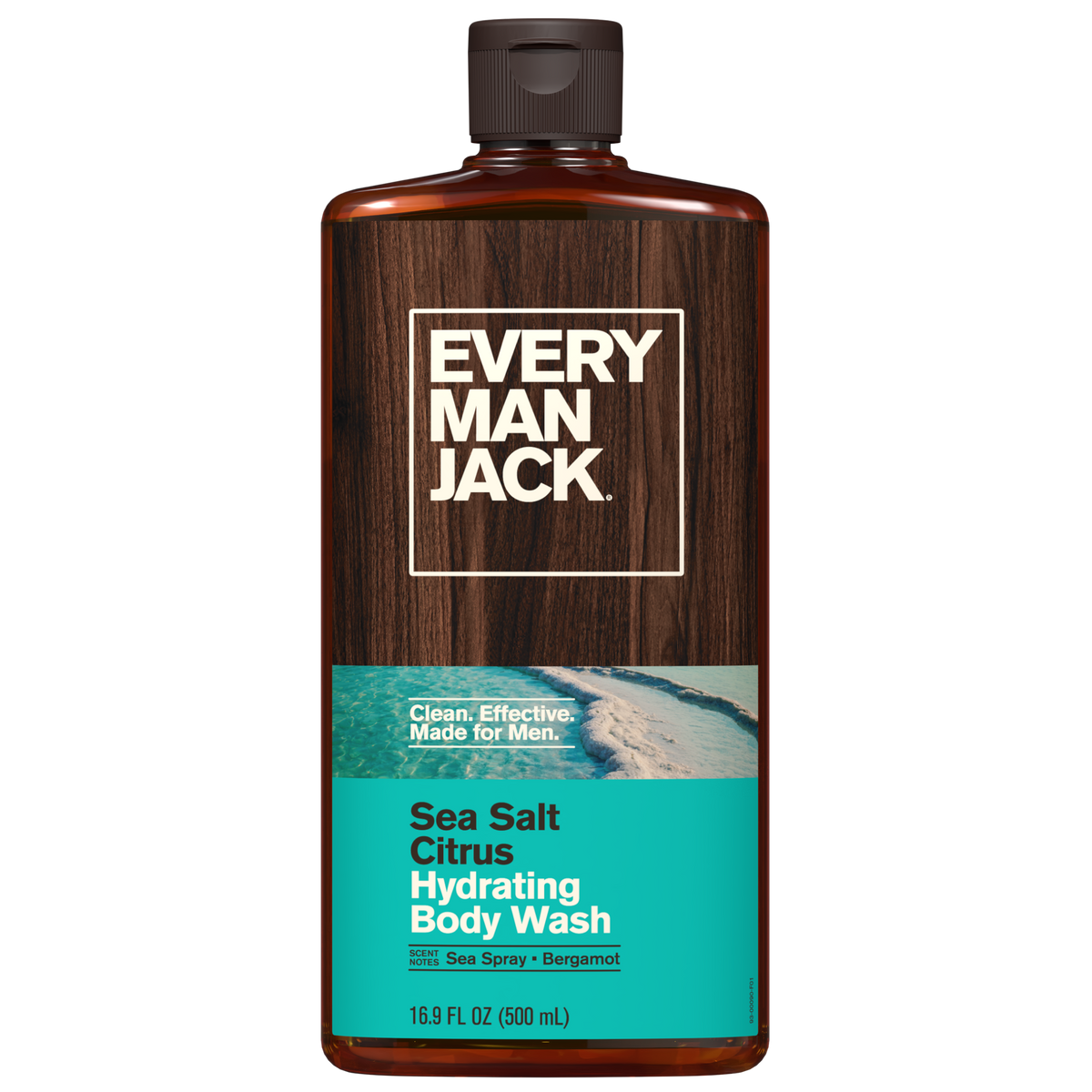 Every Man Jack Body Wash, Sea Salt 500ml